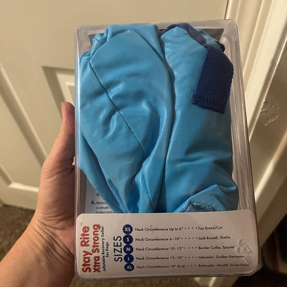 Inflatable recovery collar for dogs, size medium - Picture 2 of 4